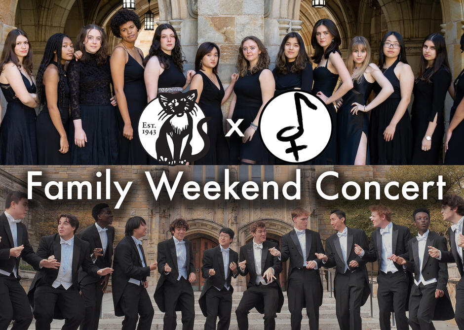 The Yale Alley Cats x The New Blue of Yale Family Weekend Concert